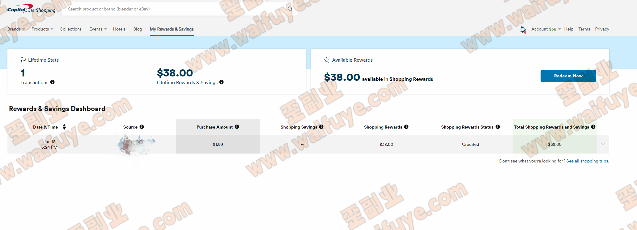 第一资本返利网(Capital One Shopping)操作全流程分享